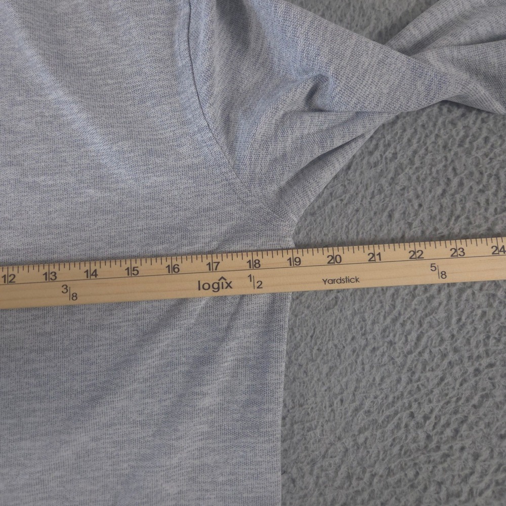 Vuori Shirt Mens Medium Ace Recycled Performance Stretch Knit Pocket Long Sleeve - Picture 9 of 10